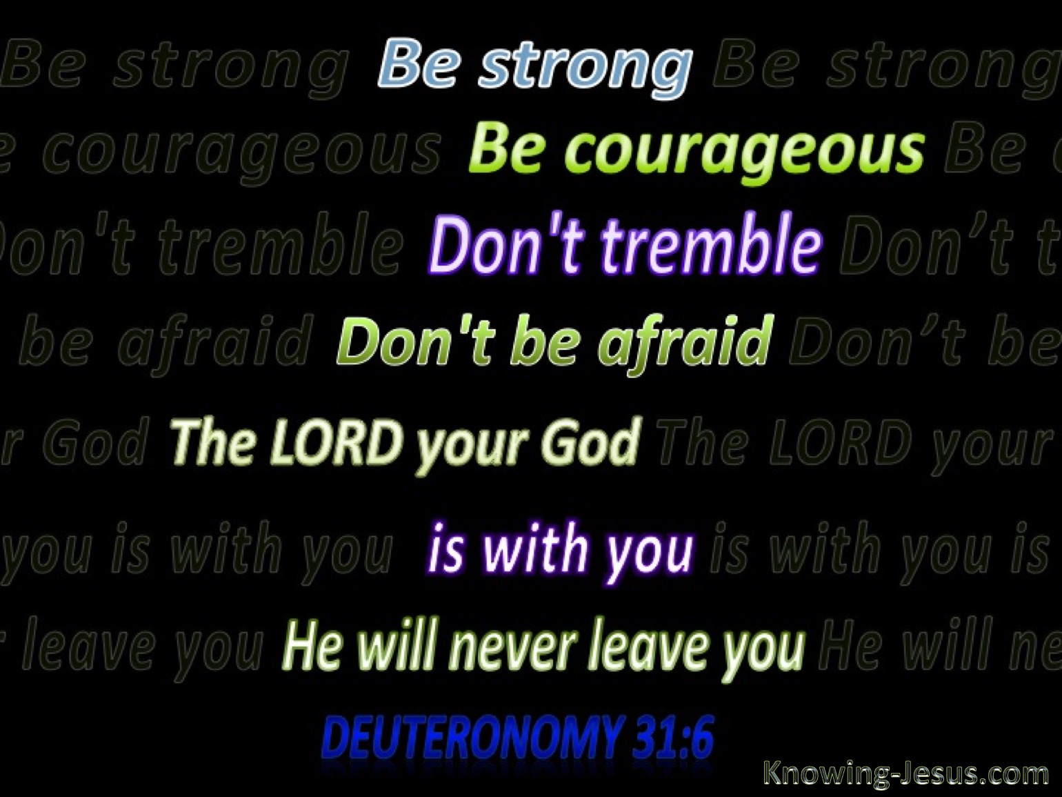 what-does-deuteronomy-31-6-mean